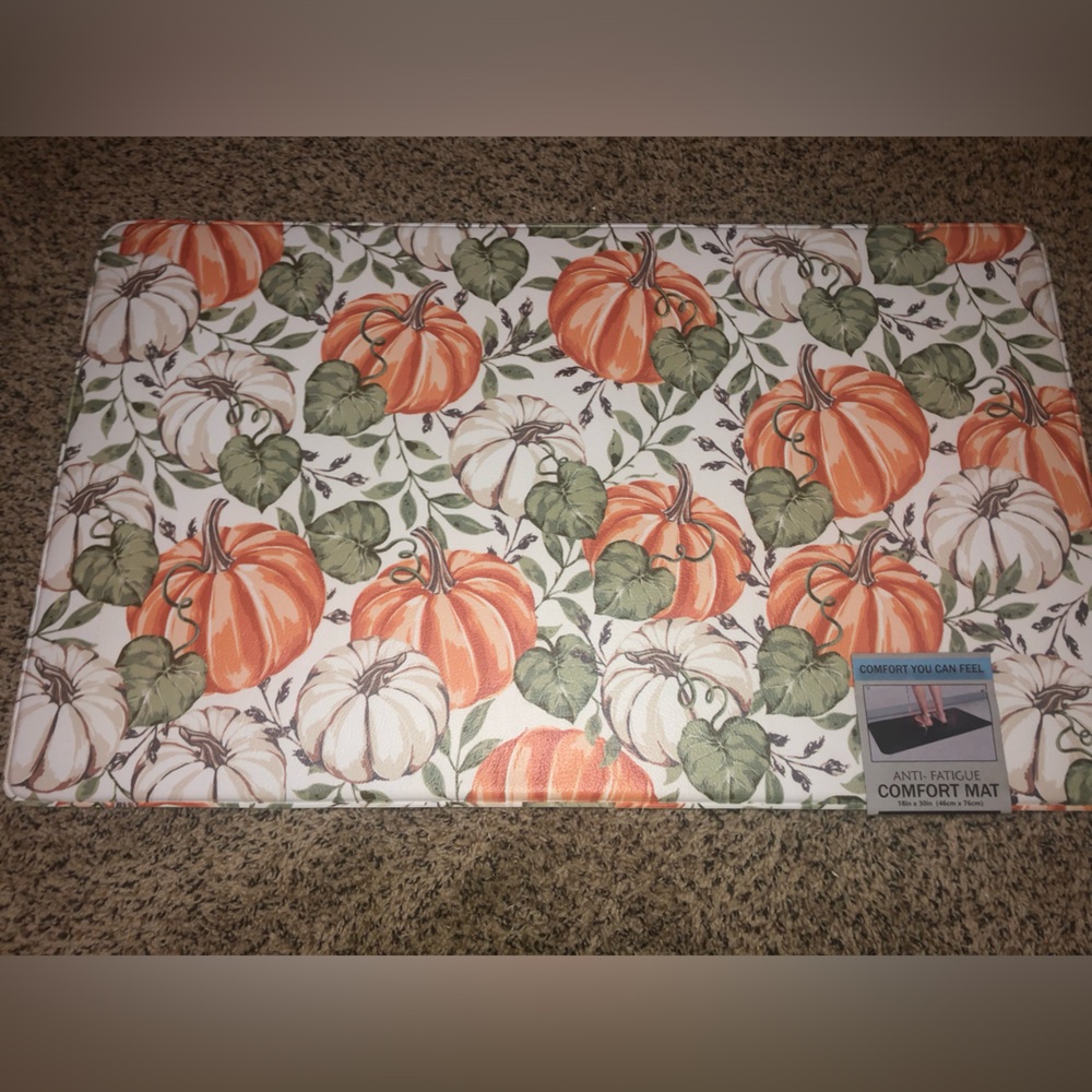 Pumpkins Fall Anti-Fatigue Kitchen Mat